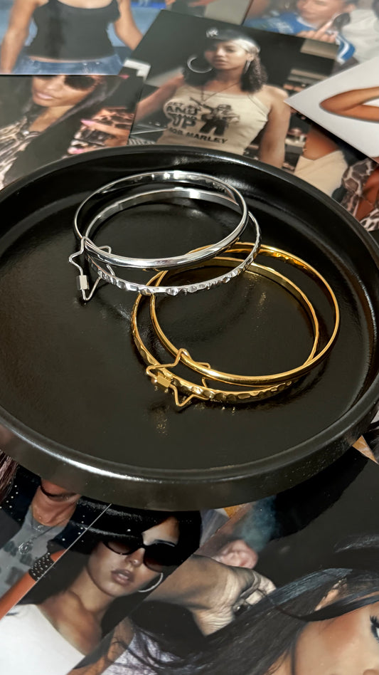 The “Étoile” Linked Bangles