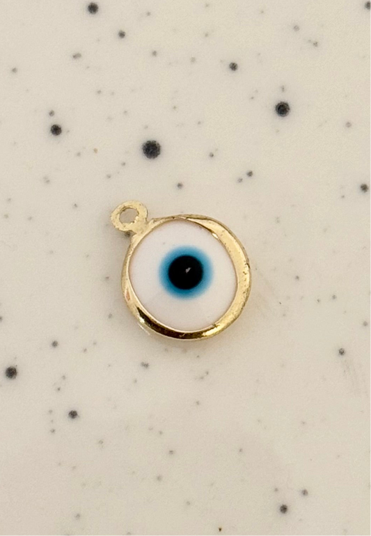 Gold Evil Eye Charm