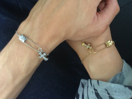 The Safety Pin Bracelet