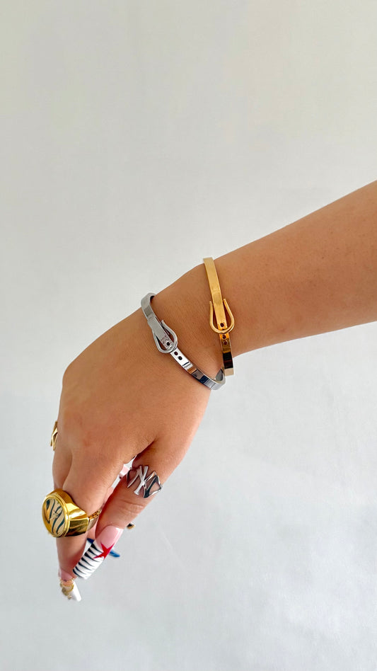 The “Buckle Up” Bangle