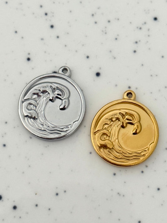 Circle Wave Charm