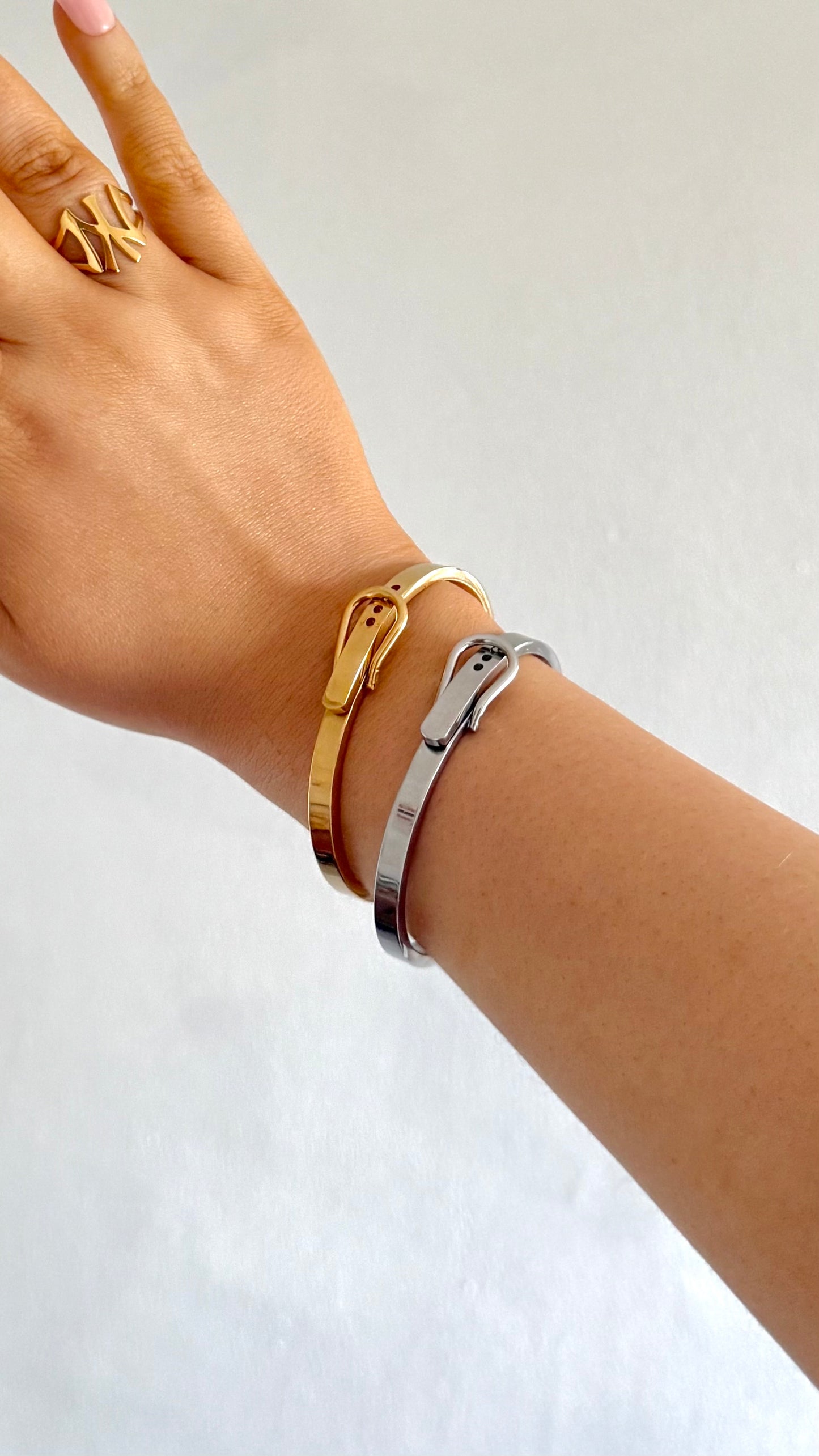 The “Buckle Up” Bangle