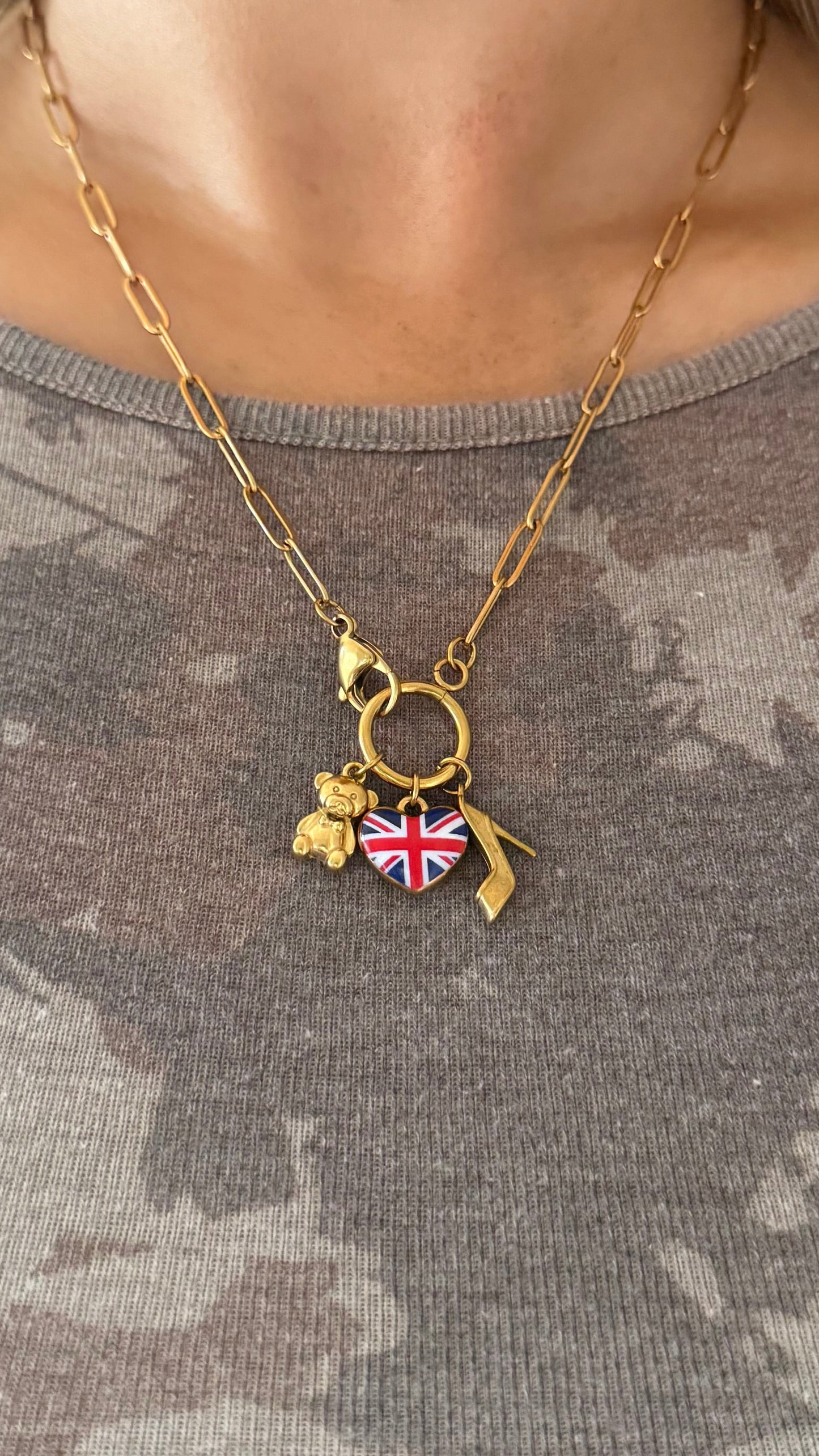 The “Poster Girl” Charm Necklace