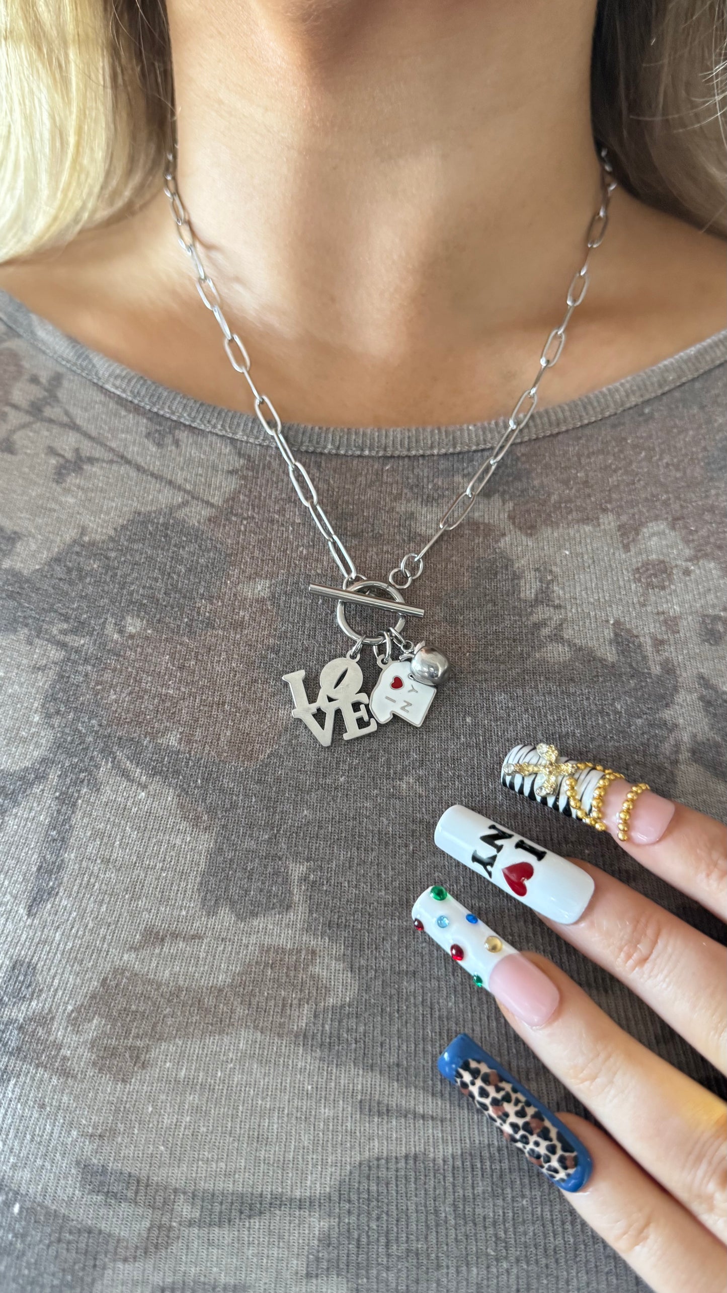 The “I ❤️ NY” Charm Necklace