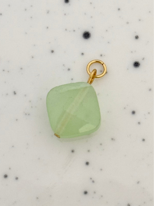 Green Stone Charm