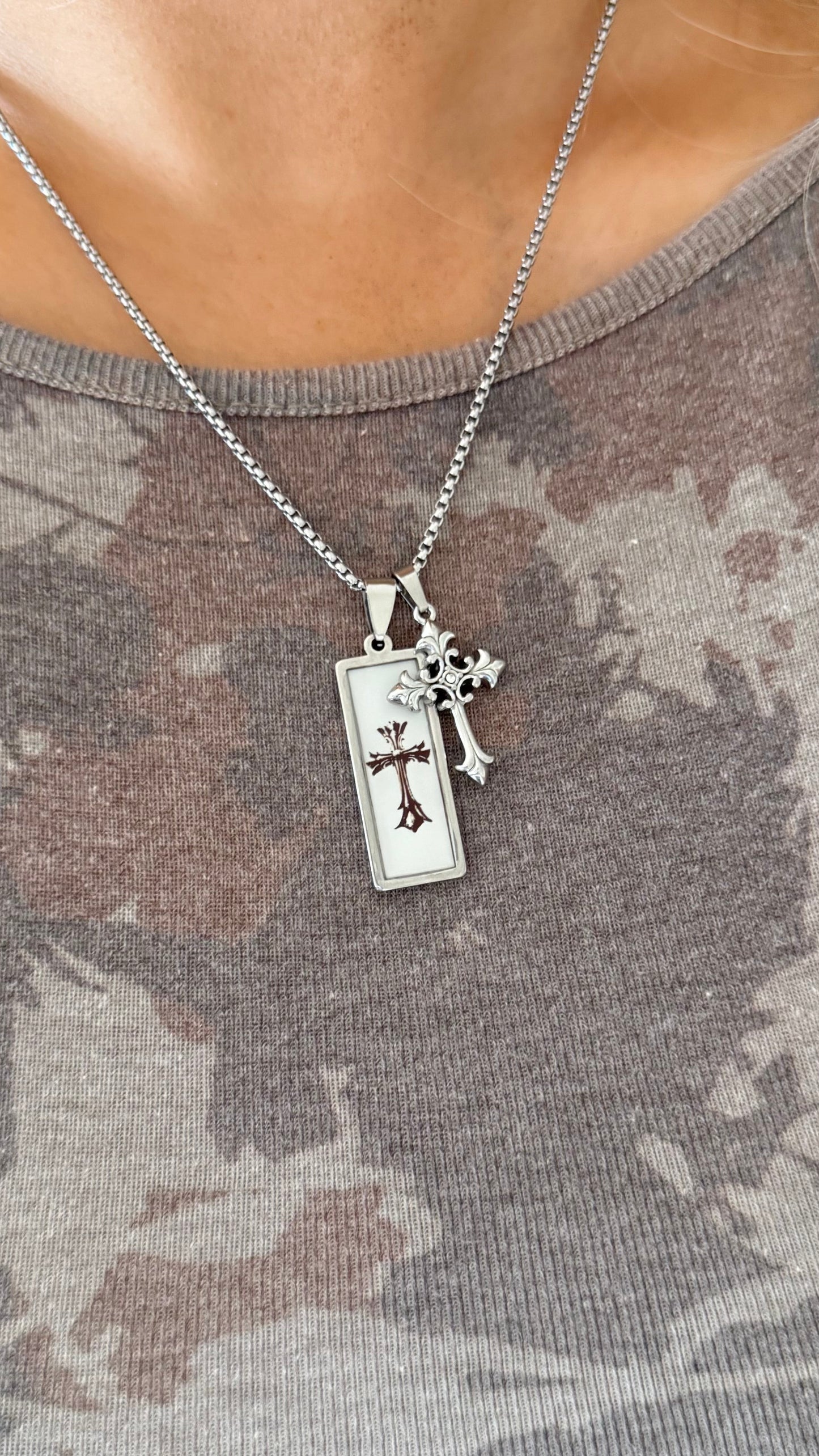 The “SWAG Girl” Cross Charm Necklace