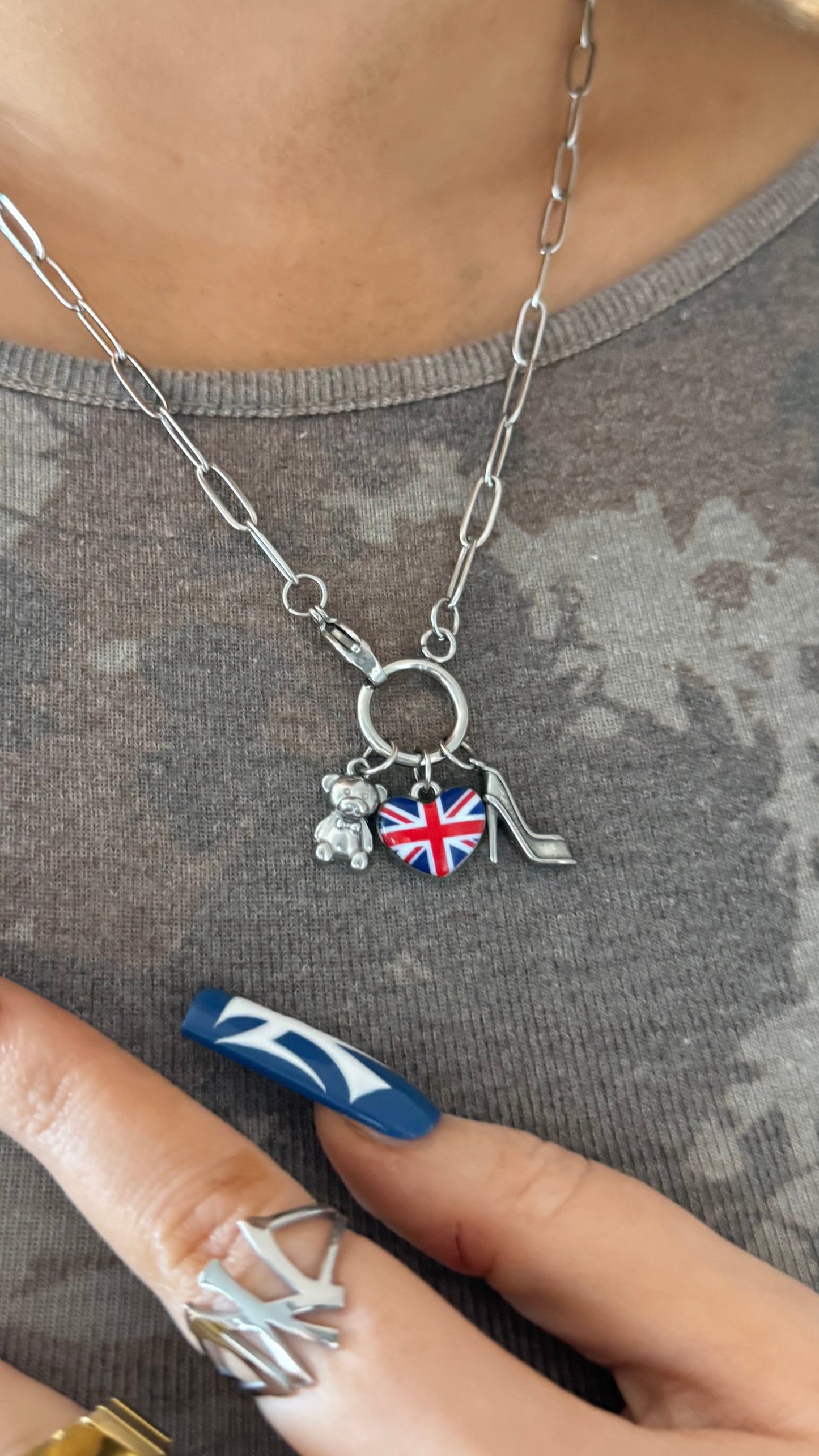 The “Poster Girl” Charm Necklace