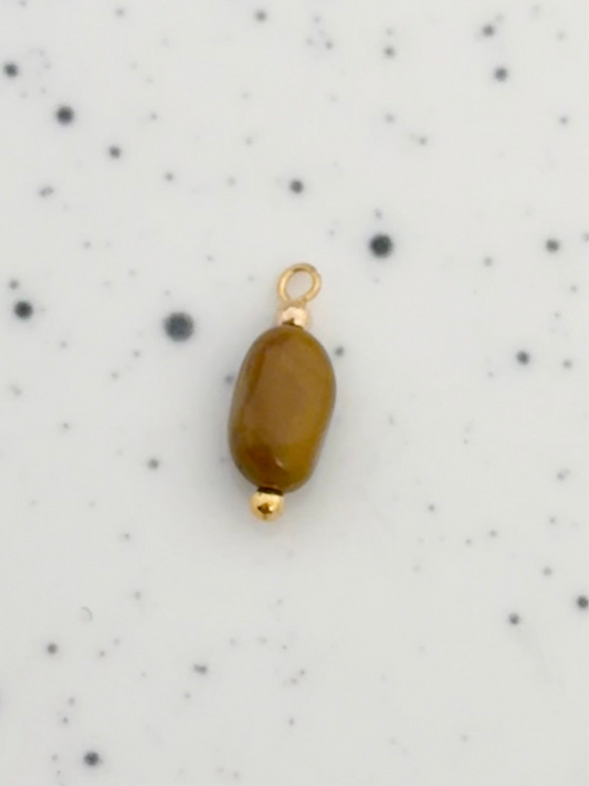 Tiger’s Eye Stone Charm