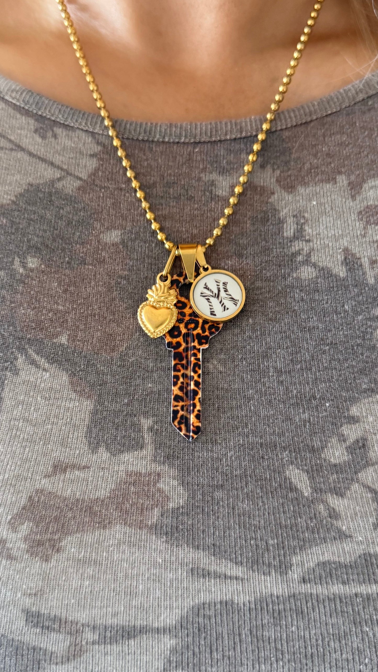 The “Wild At Heart” Charm Necklace