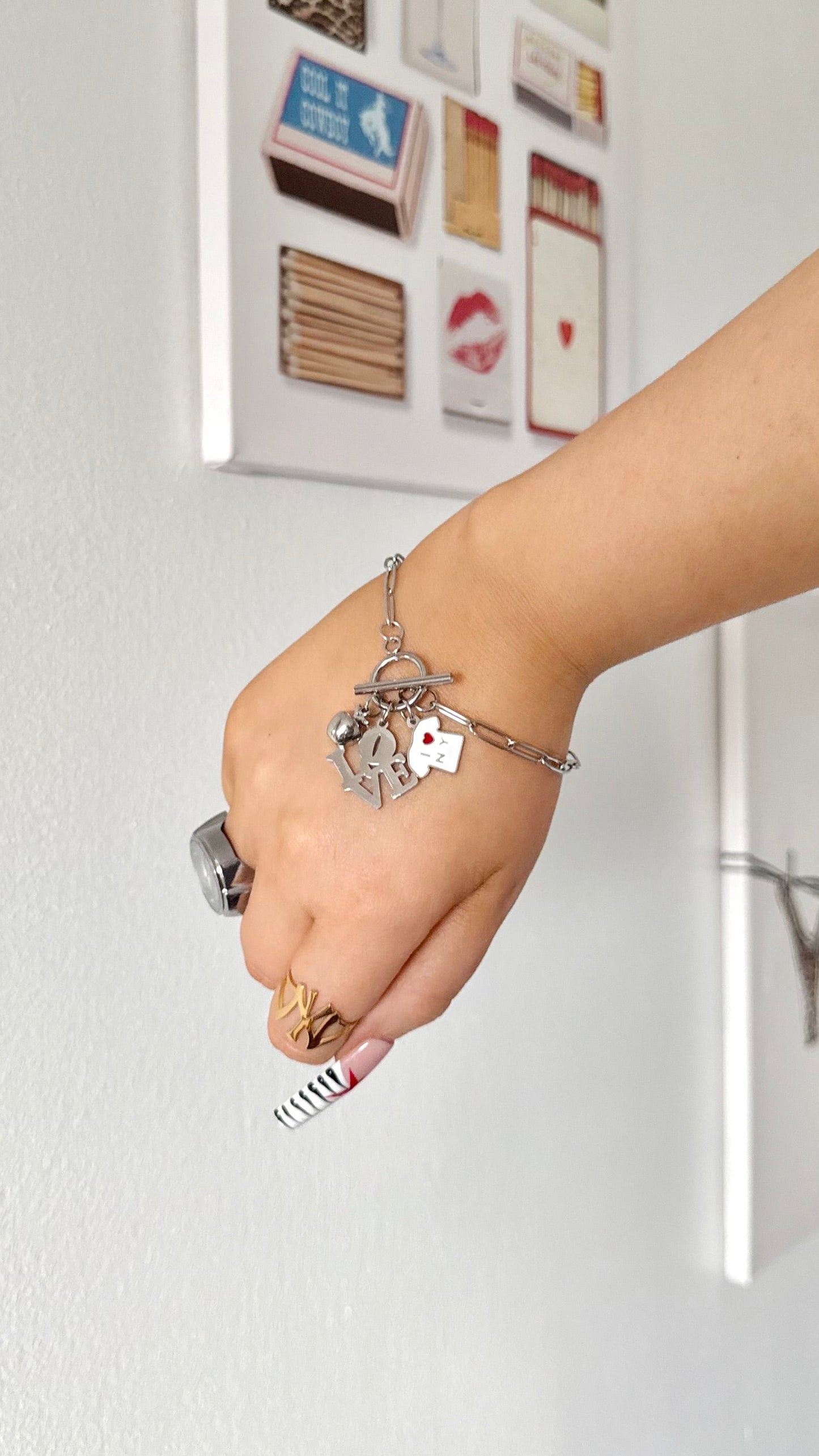 The “I ❤️ NY” Charm Bracelet