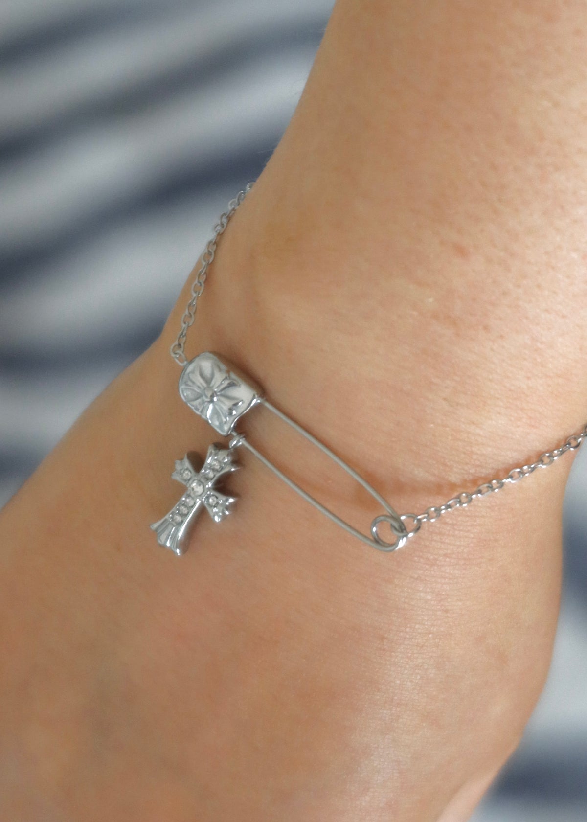 The Safety Pin Bracelet
